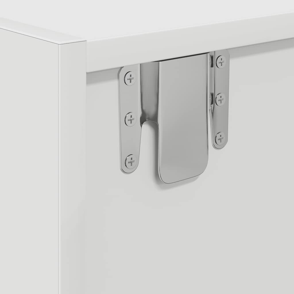 TV Cabinet White 100x31x25.5 cm Engineered Wood