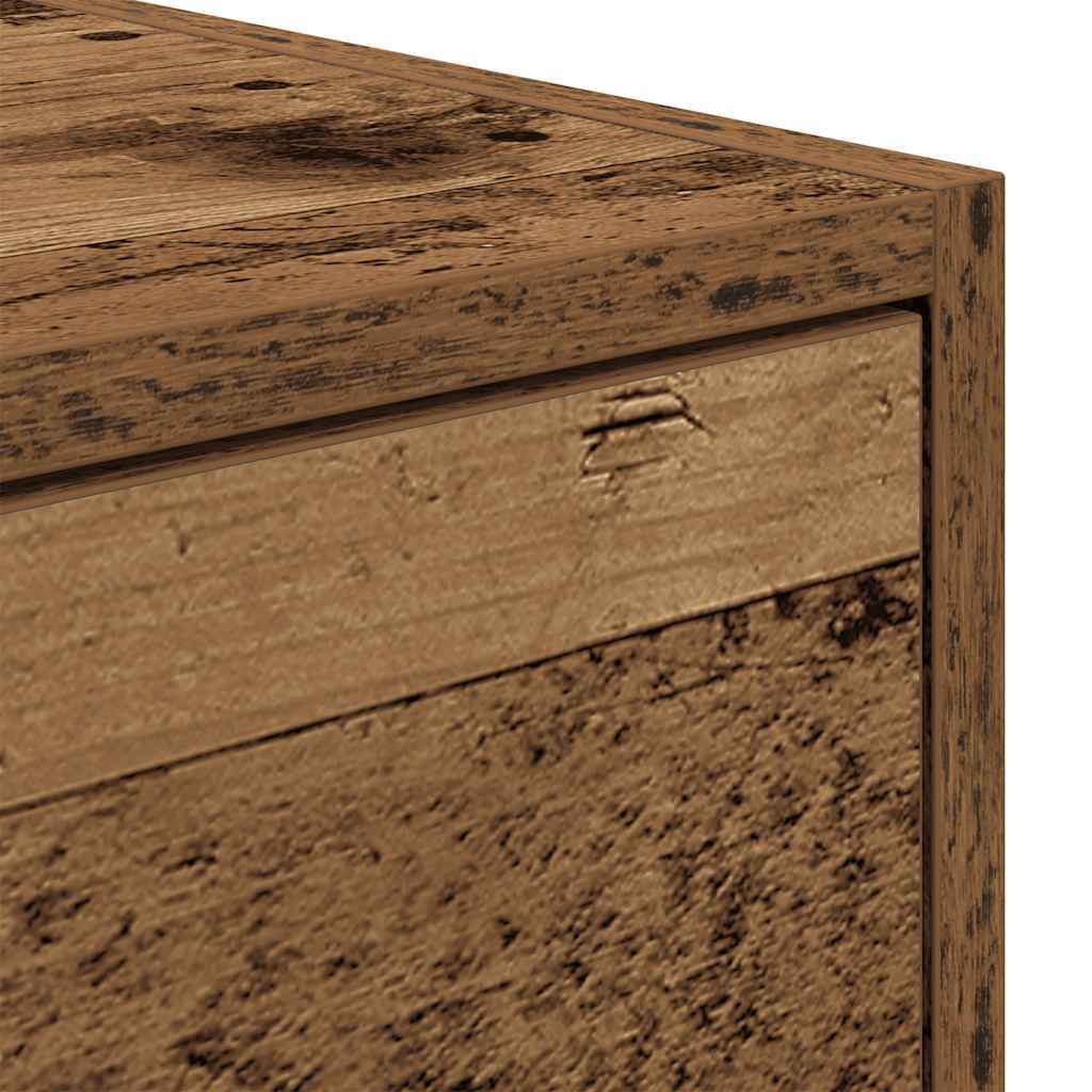 TV Cabinets 2 pcs Old Wood 60x31x25.5 cm Engineered Wood