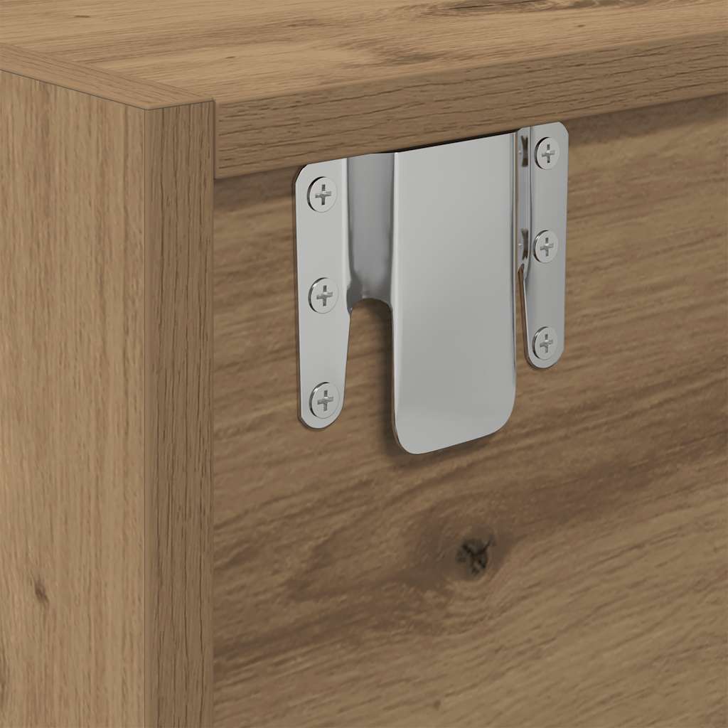 TV Cabinet Artisan Oak 60x31x25.5 cm Engineered Wood