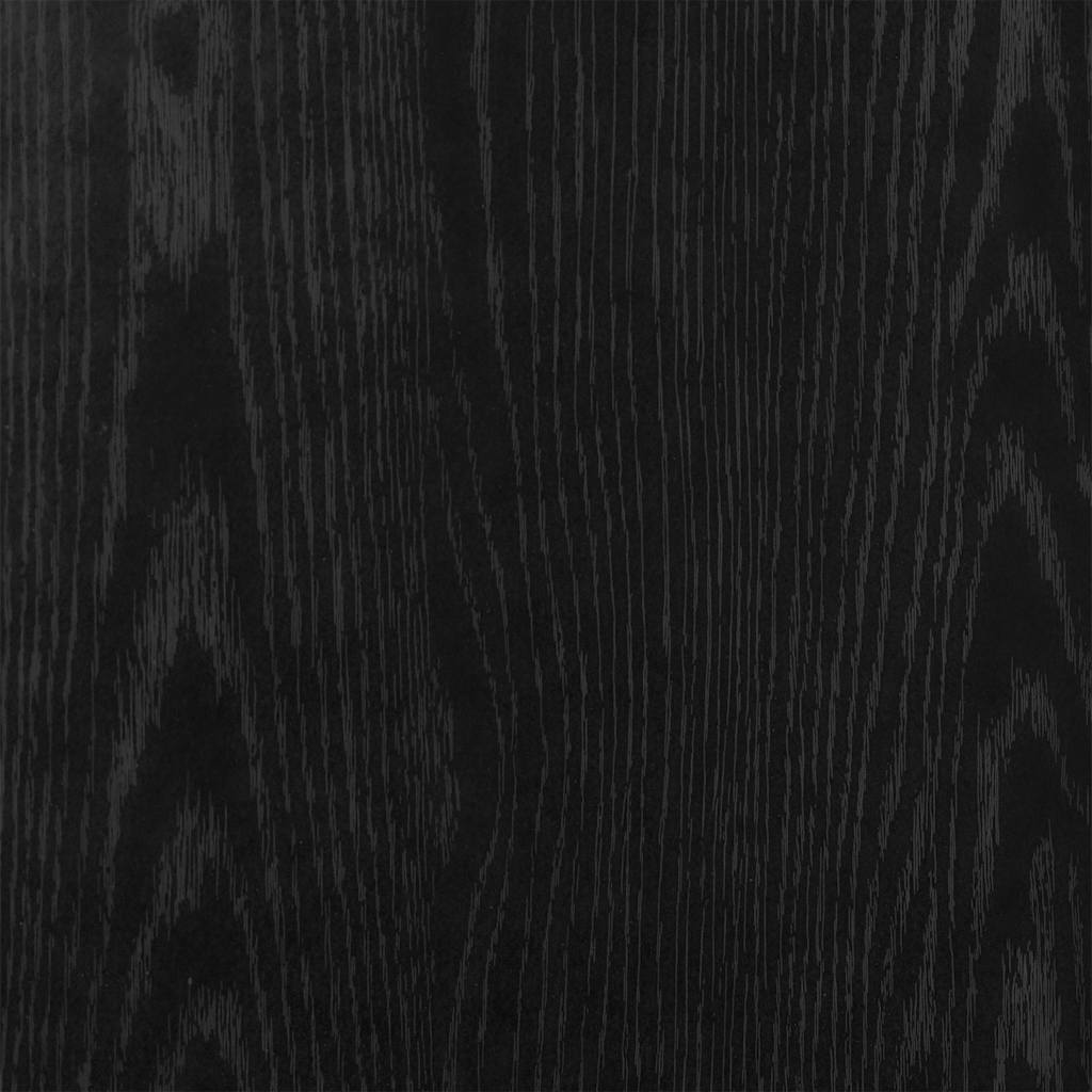 Sideboard Black Oak 29.5x34x76 cm Engineered Wood