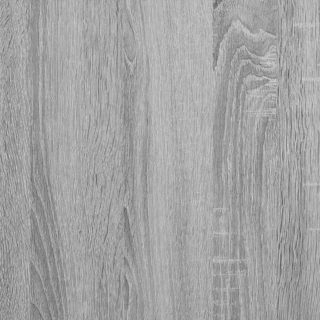 Sideboard Grey Sonoma 80x35x76 cm Engineered Wood
