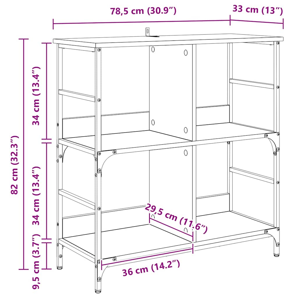 Bookshelf Old wood Engineered wood