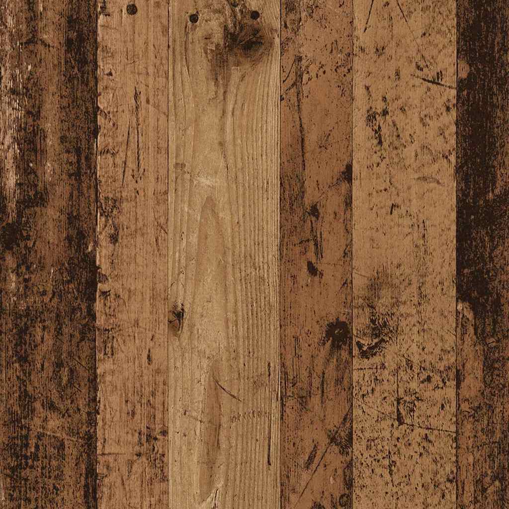 Sideboard Wall-mounted 2 pcs Old wood Engineered Wood