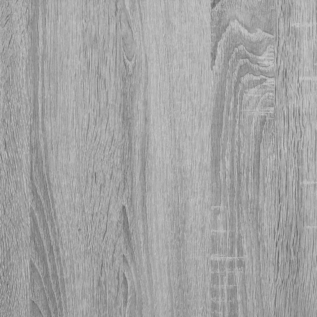 Kitchen Wall Cabinet with Shelf Grey Sonoma 60 x 31 x 80 cm