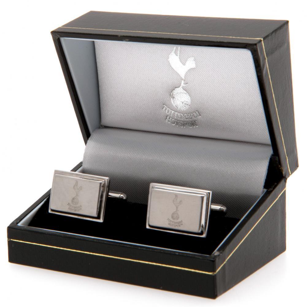Tottenham Hotspur FC Stainless Steel Cufflinks with the Spurs Crest