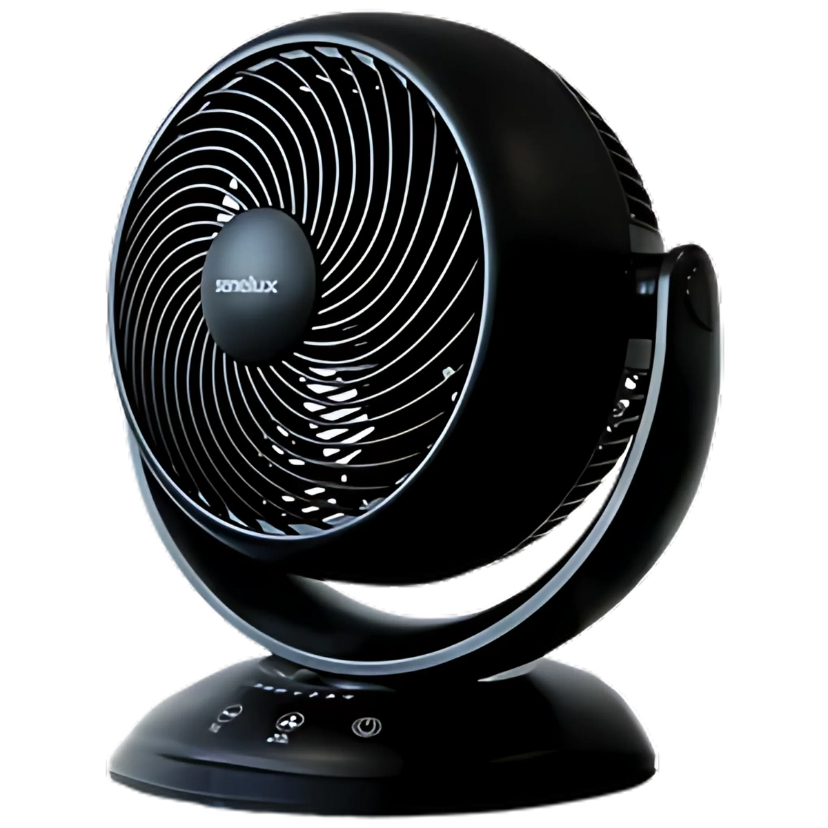 Senelux 8 Inch Cooling Fan with Remote Control, Automatic Oscillation
