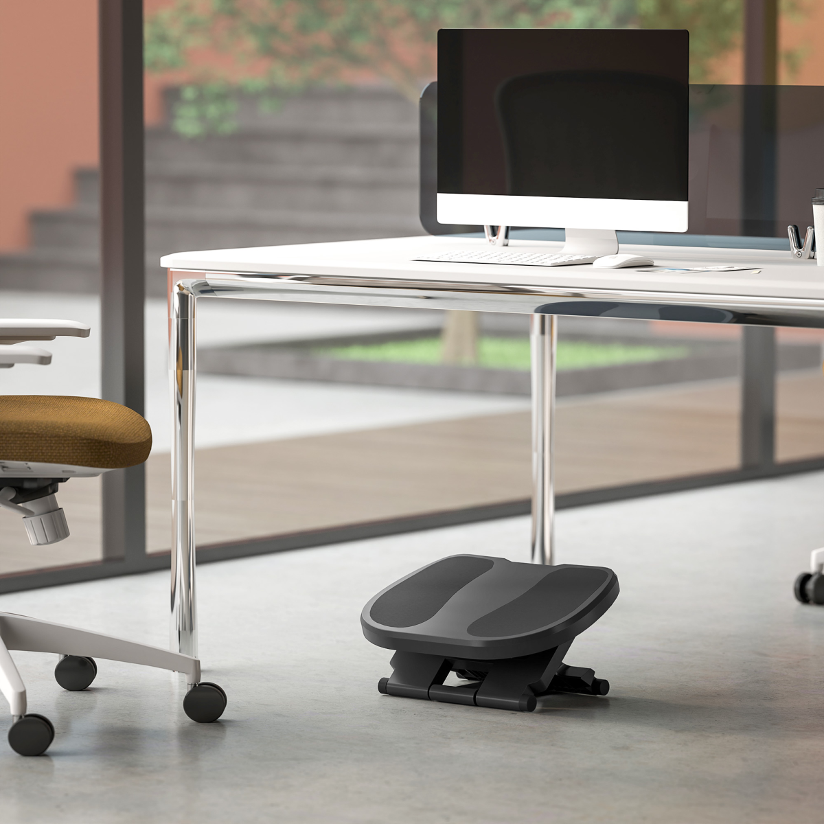 Adjustable Footrest - Enhance Comfort & Posture - Ergonomic Support
