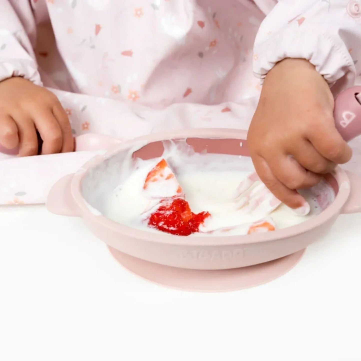 Bibado Silicone Suction Bowl - Blush