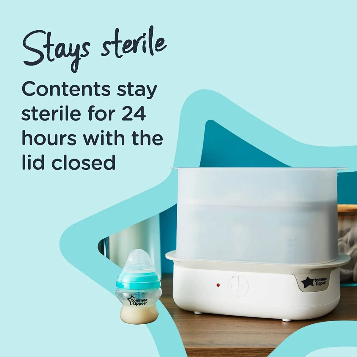 Tommee Tippee SuperSteam Electric Steam Steriliser - White