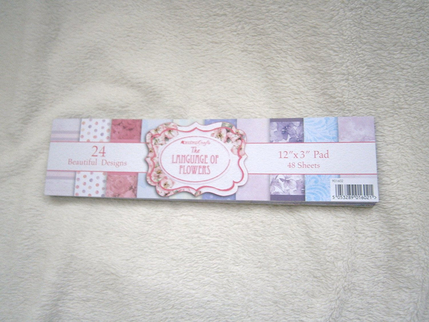 the language of flowers 12x3 pad 48sheets