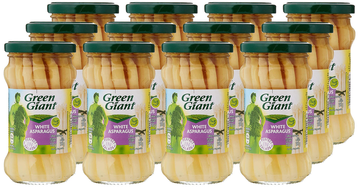 Green Giant White Asparagus 190g (Pack of 12)