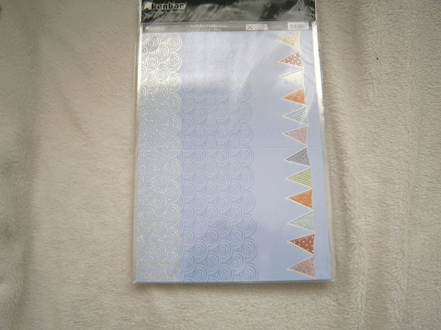 kanban topper sheet day celebration a5 card-blue