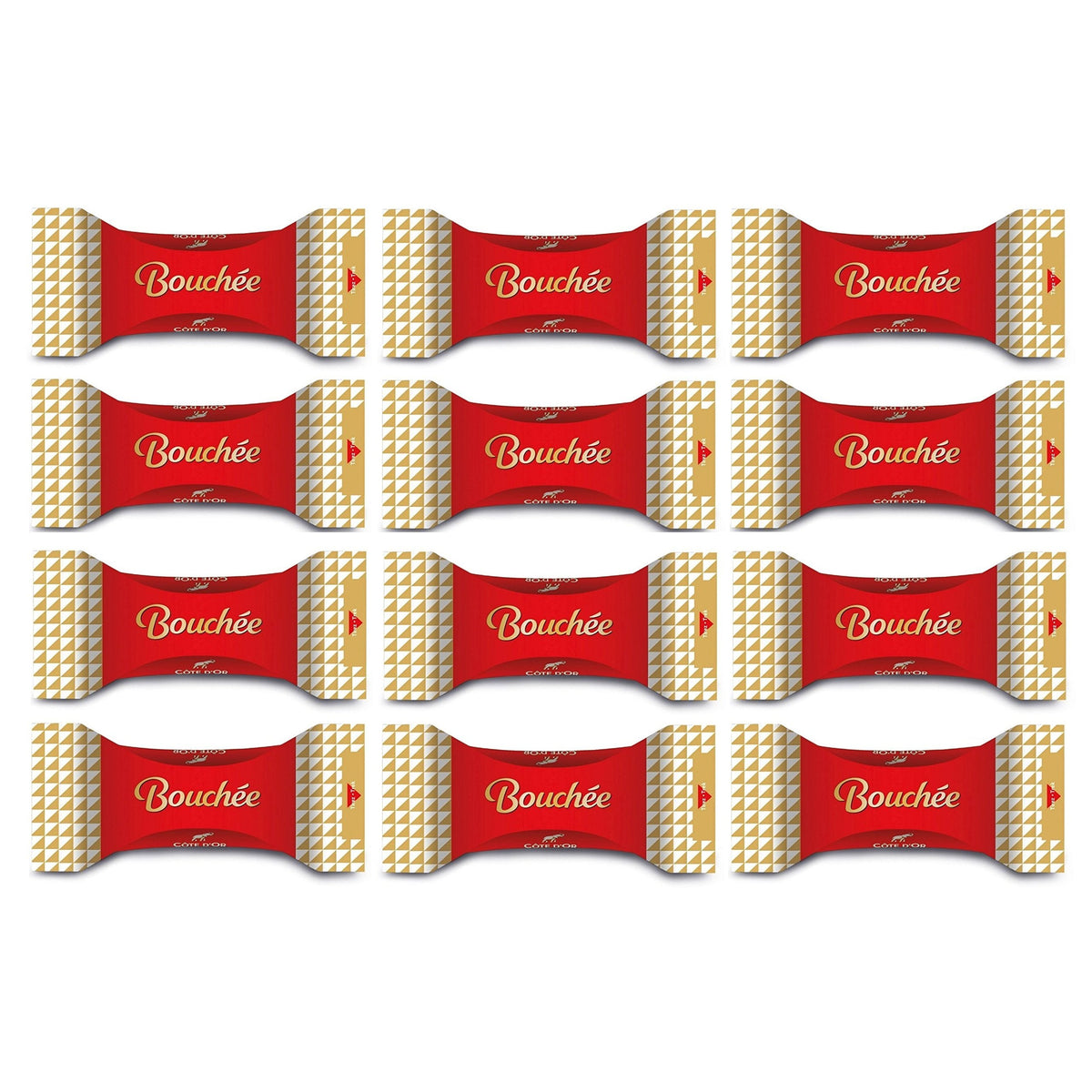 Milk Lait Melk - Bouchee Belgian Chocolates Cote d'Or 24g (Pack of 12)