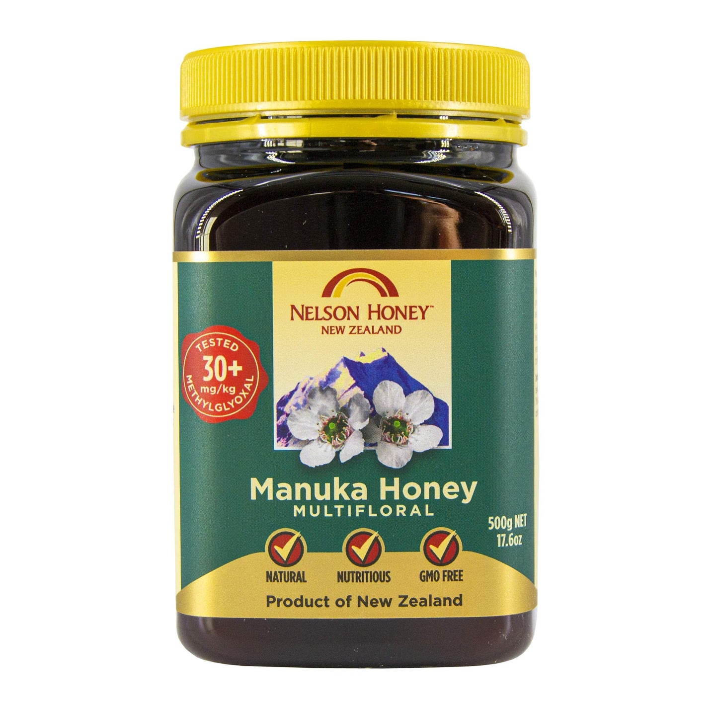Nelson Honey New Zealand Manuka Honey (30+) 500g