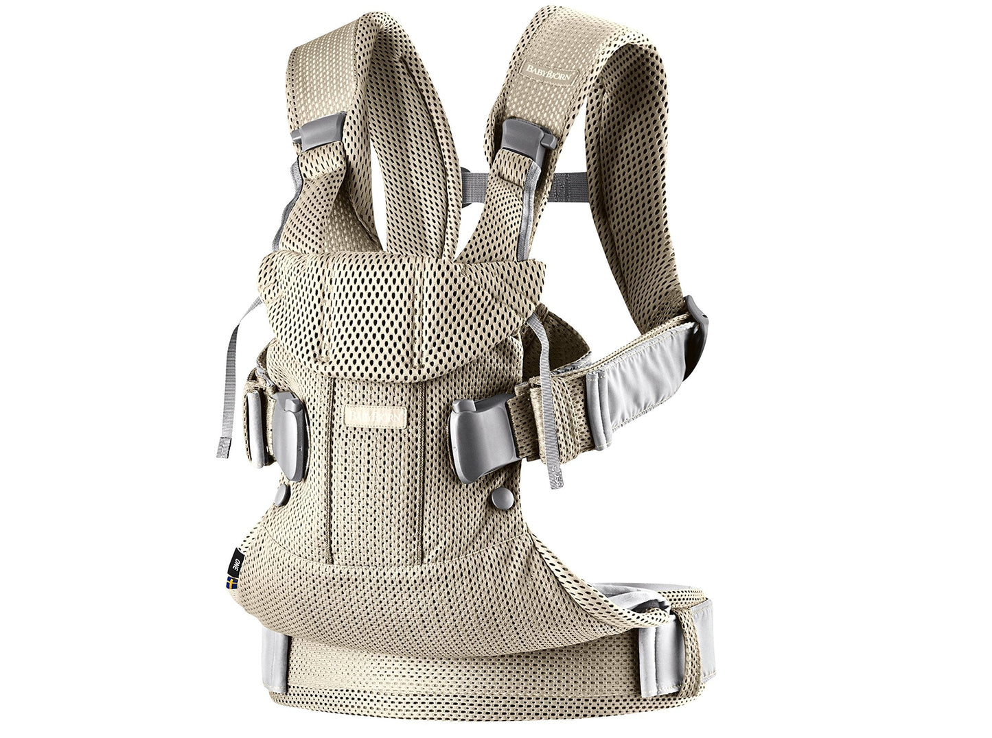 BabyBj?rn Baby Carrier One Air, 3D Mesh, Grey beige