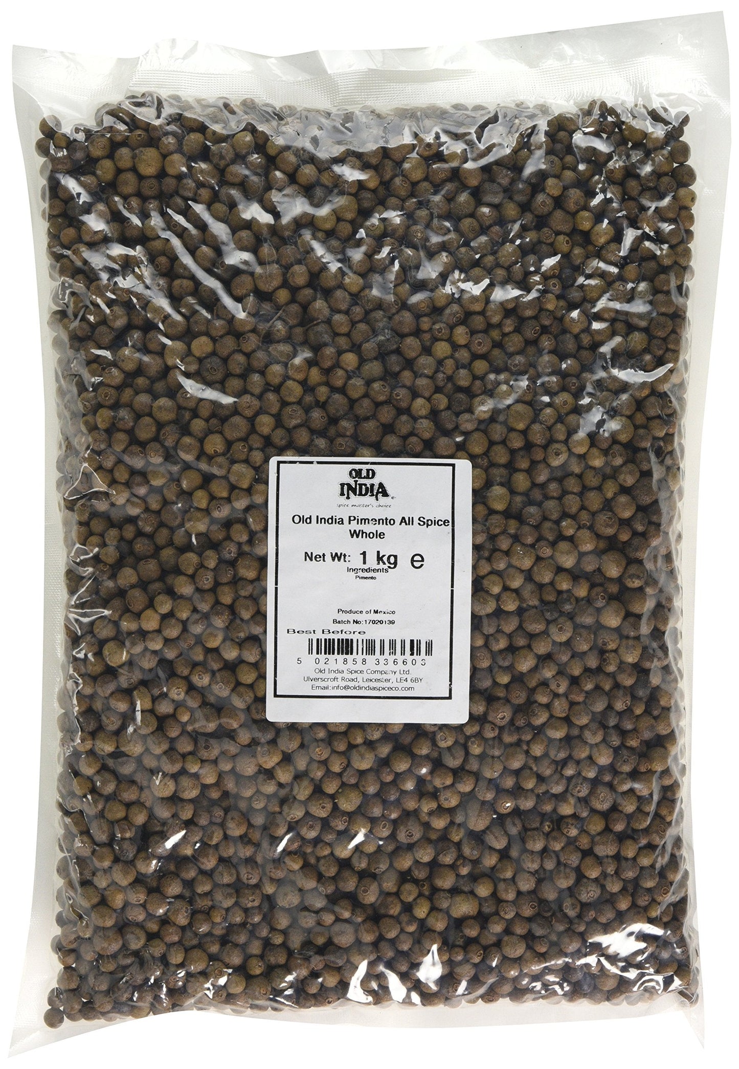 Old India Pimento All Spice Whole 1 Kg
