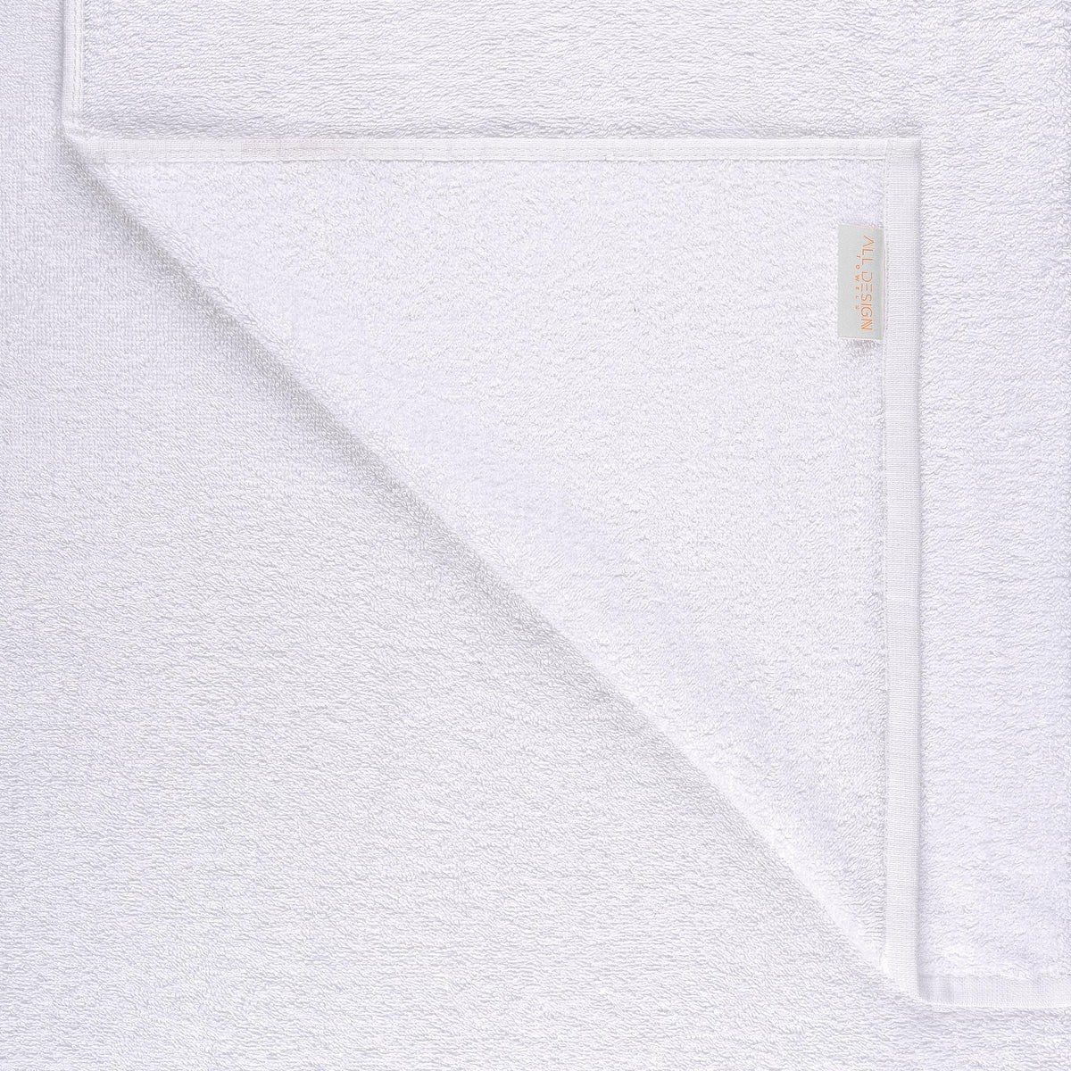 Quick-Dry 4 Pieces White Hand Towels - Highly Absorbent 100% Turkish Cotton - Perfect Lightweight Towel for Bathroom, Kitchen, Guests, Pool, Gym