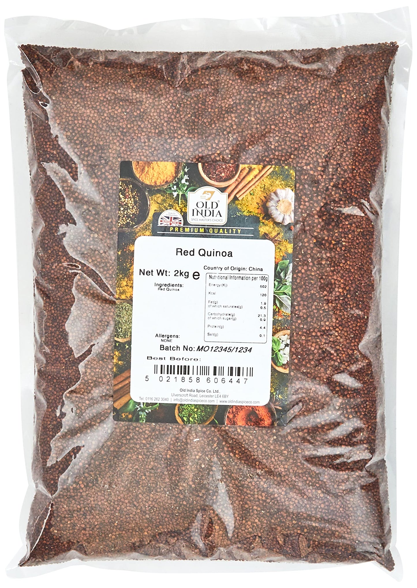 Old India Red Quinoa 2kg