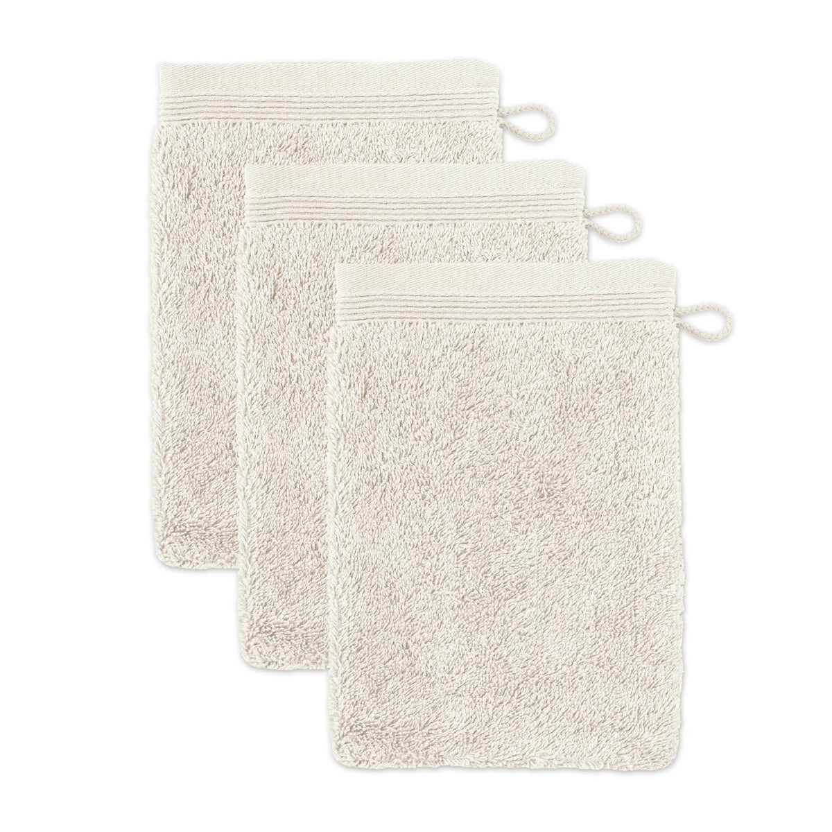 M?ve Superwuschel Wash Mitt 15 x 20 cm 100% Cotton Natural Set of 3