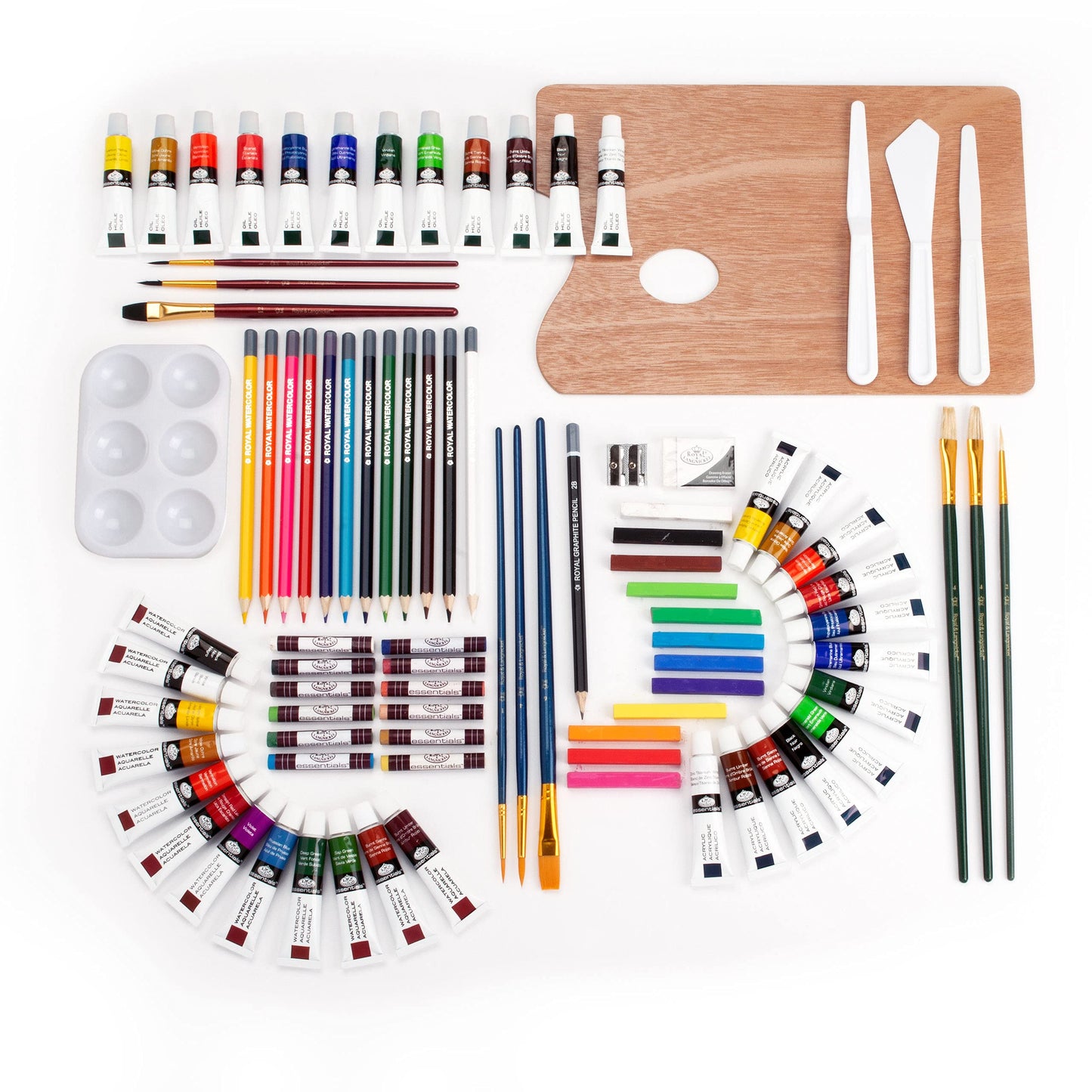 Royal & Langnickel All Media Easel Artist Set (104 Piece)