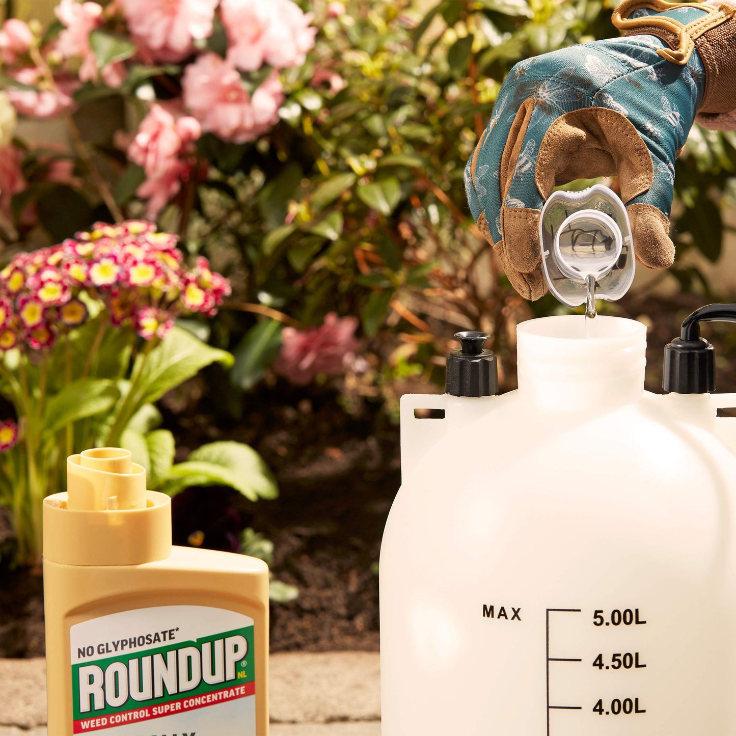 Roundup Naturals Weed Killer, Concentrate (Glyphosate-Free), 1 Litre