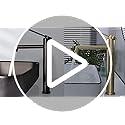 Black Bathroom Taps Countertop Basin Tall Faucet Washroom Sink High Rise Single Lever Mixer tap SHANFO MB01E-T