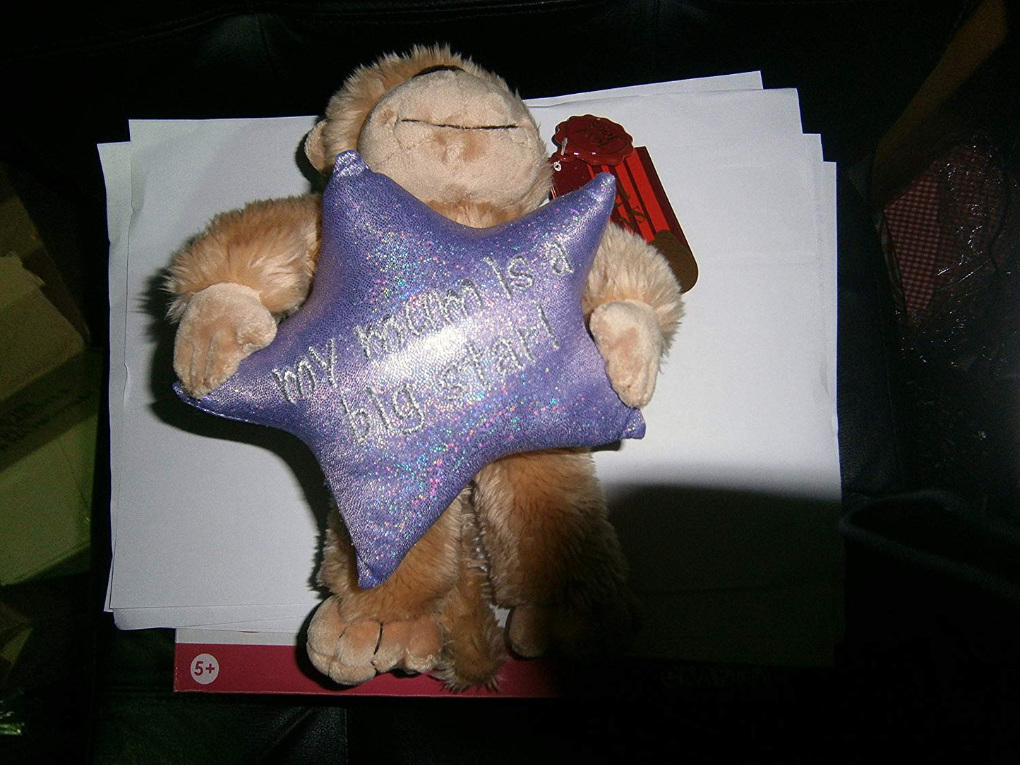 blonde jojo monkey with star
