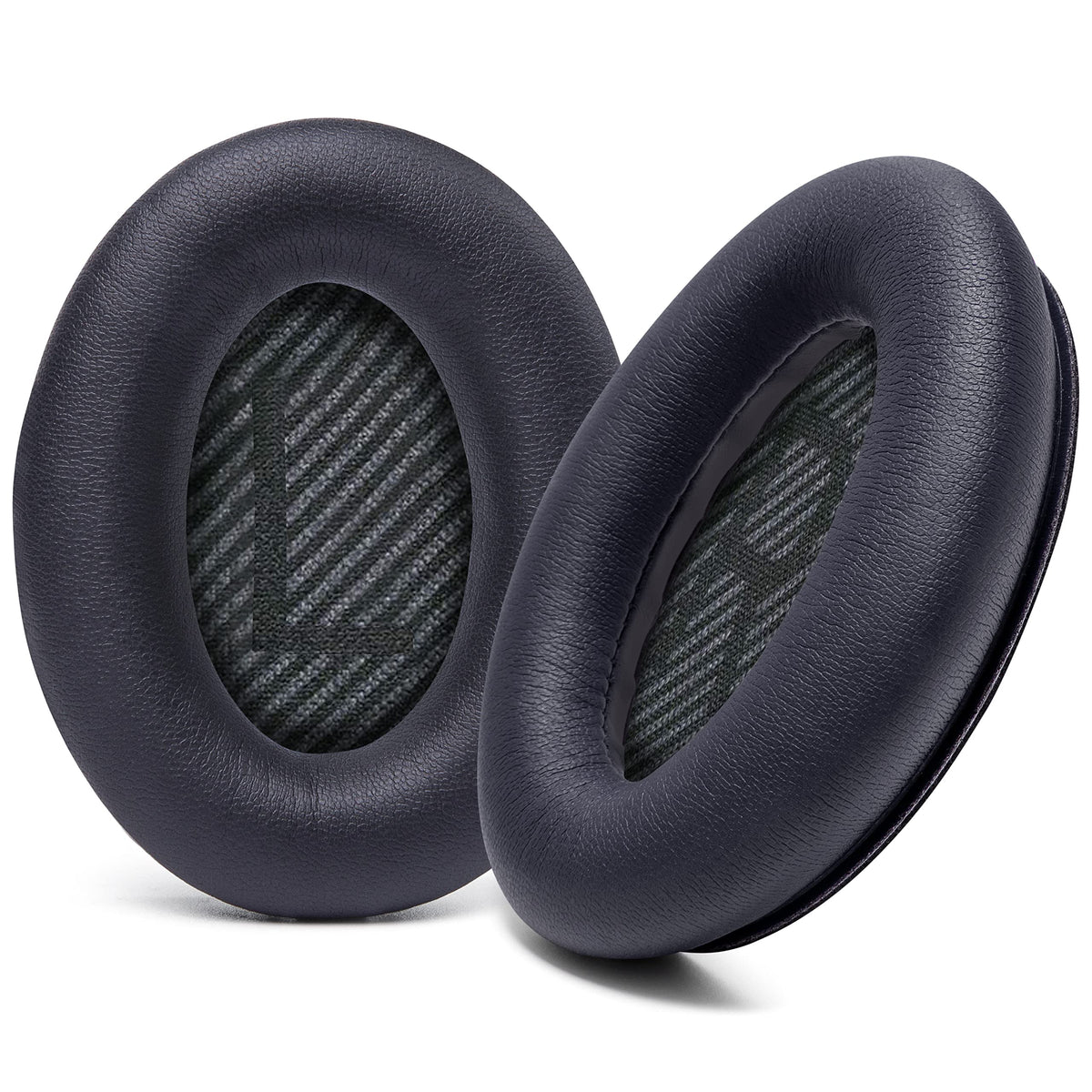 WC Wicked Cushions Upgraded Replacement Ear Pads for Bose QC35 & QC35ii (QuietComfort 35) Headphones & More - Softer Leather, Luxurious Memory Foam,