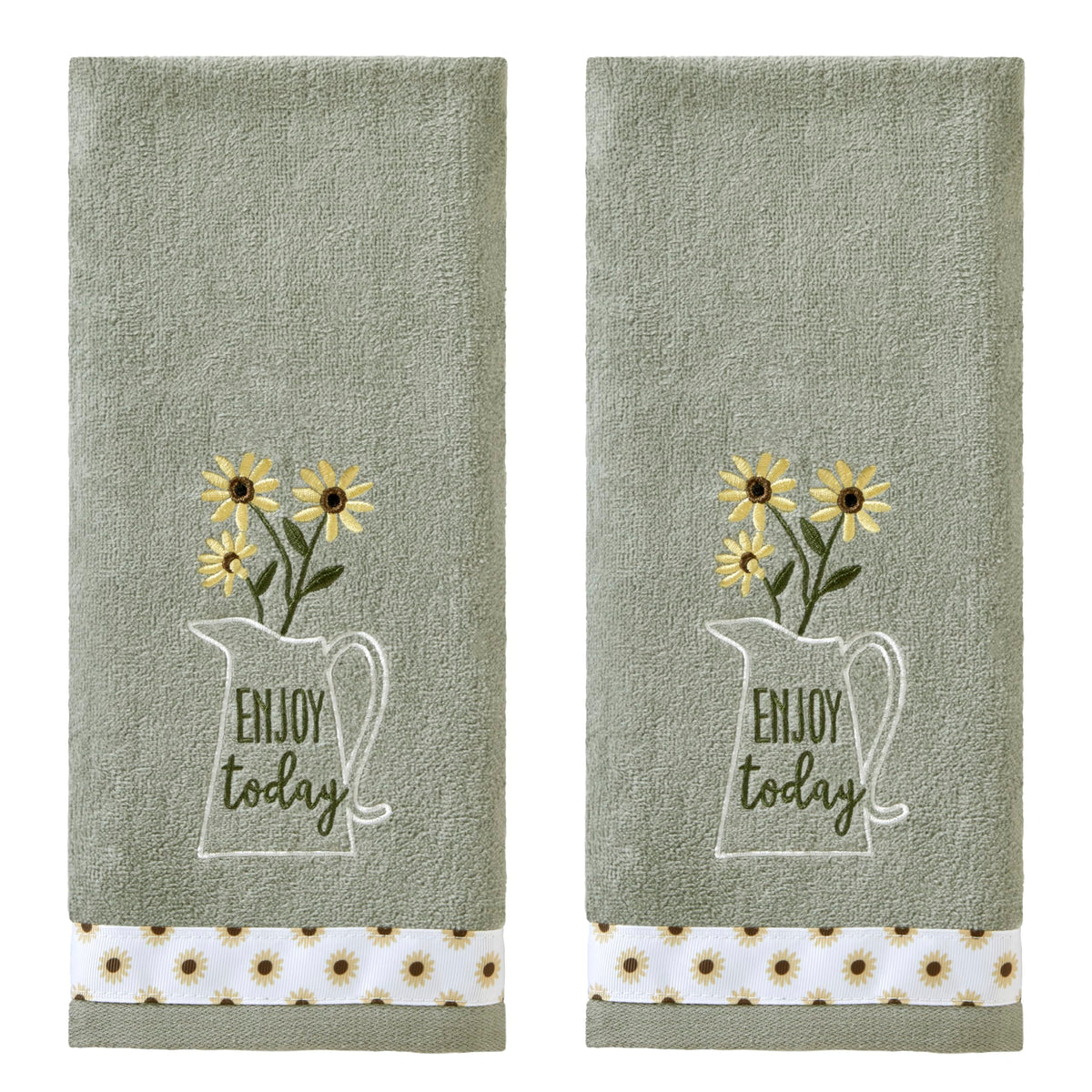 SKL Home by Saturday Knight Ltd. Enjoy Today 2 Pc Hand Towel Set