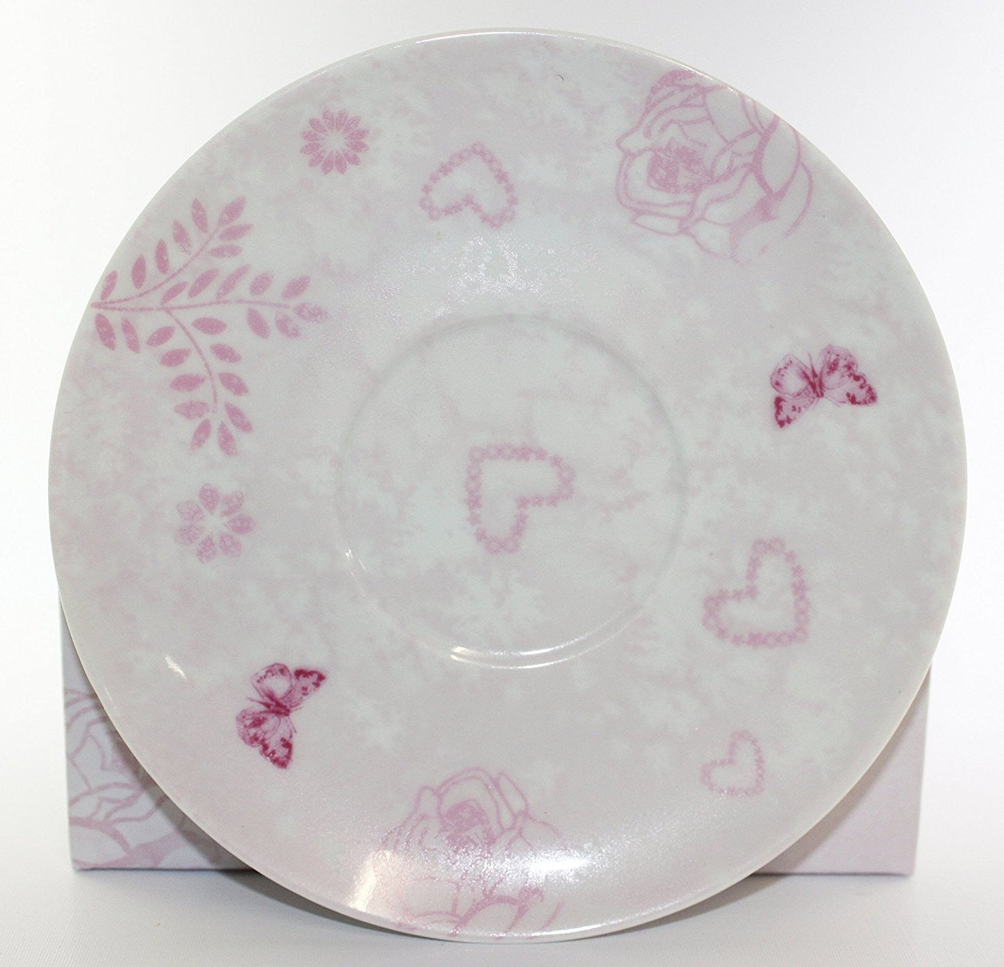 Vintage Lane Collection, Rose Fine Bone China Afternoon Tea Set 'Grandma With Love', From The Vintage Lane Collection By Jennifer Rose, Cup and Saucer Set, Cup 10x7cm, Saucer 16cm, Gift Boxed, Microwave and Dishwasher Safe