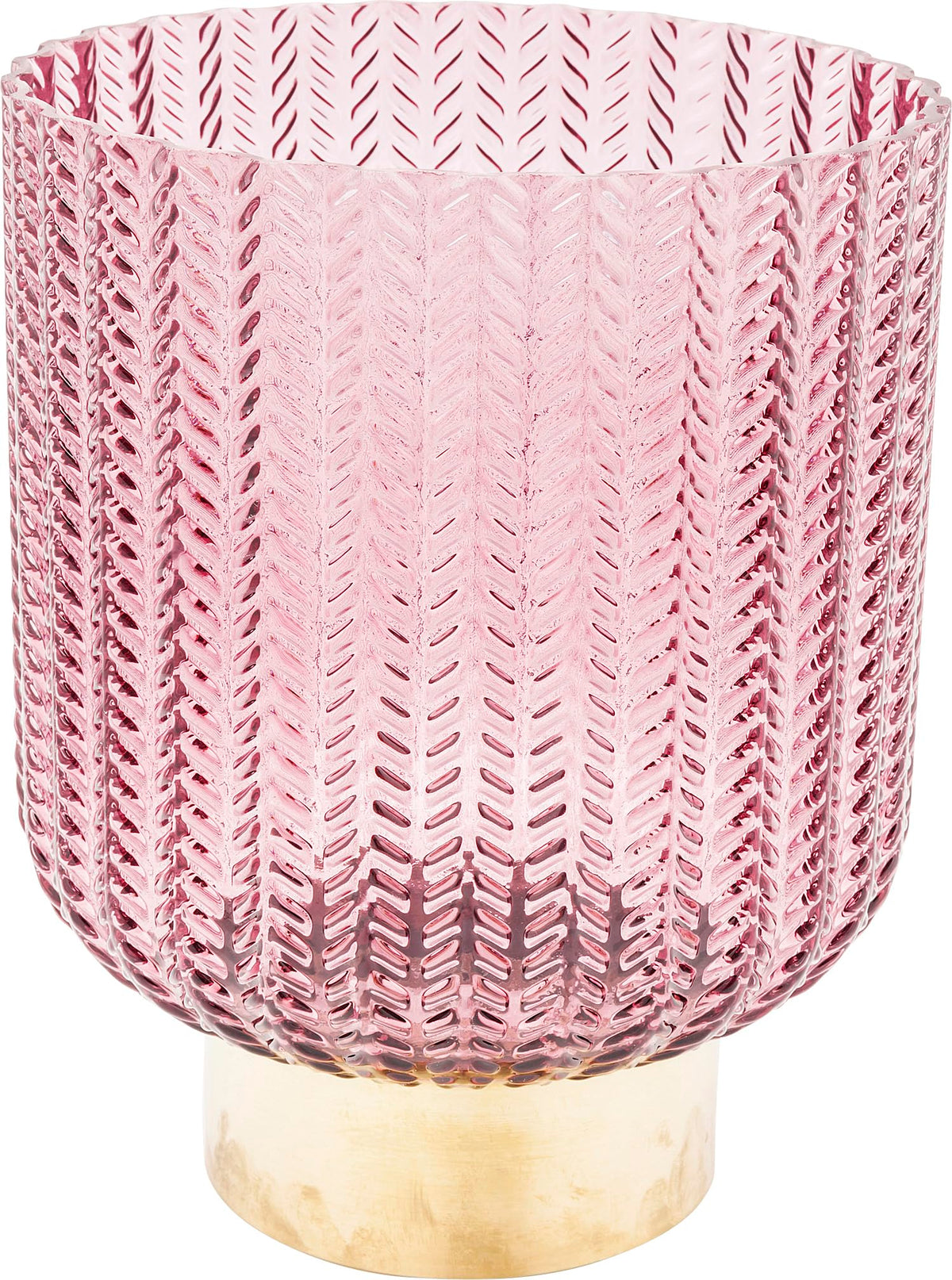Kare Design Vase Barfly Berry, Pink, Handblown Glass Vase, Decorative Room Decor, Home Decor for Living Room, Bedroom, Gift Idea, 24x18x18 cm (H/W/D)