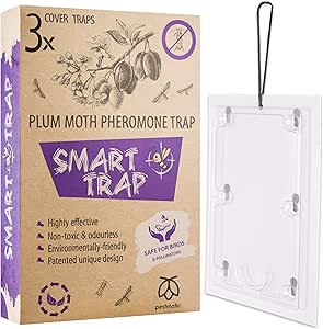 Pestmatic Plum Moth Trap x3, Plum fruit moth monitoring trap scruffy box