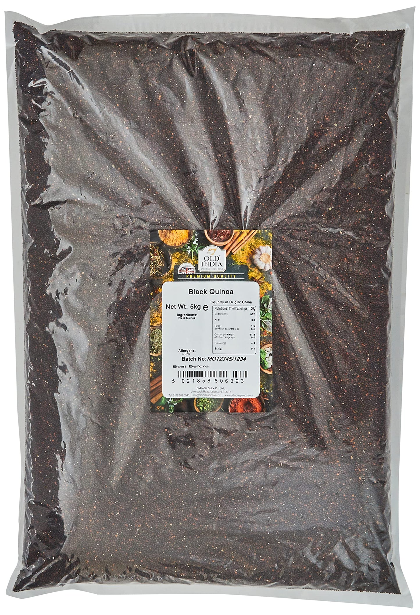 Old India Black Quinoa 5kg