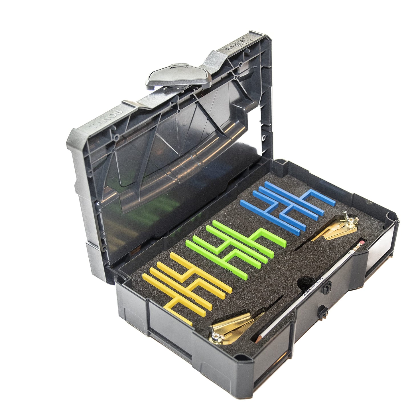 U-Scribe Jig Systainer Edition - Woodworking & Carpentry Jigs Set with tool box and accessories - Scribe Like a Pro and Mark Perfect Scribe Lines,
