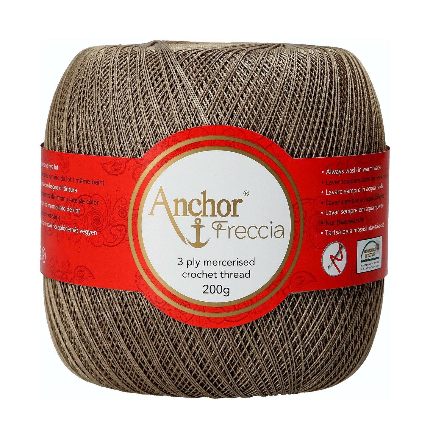 ANCHOR Freccia, Thickness: 20, Packaging: 200G, Running Length: 2040M 392 Crochet Threads