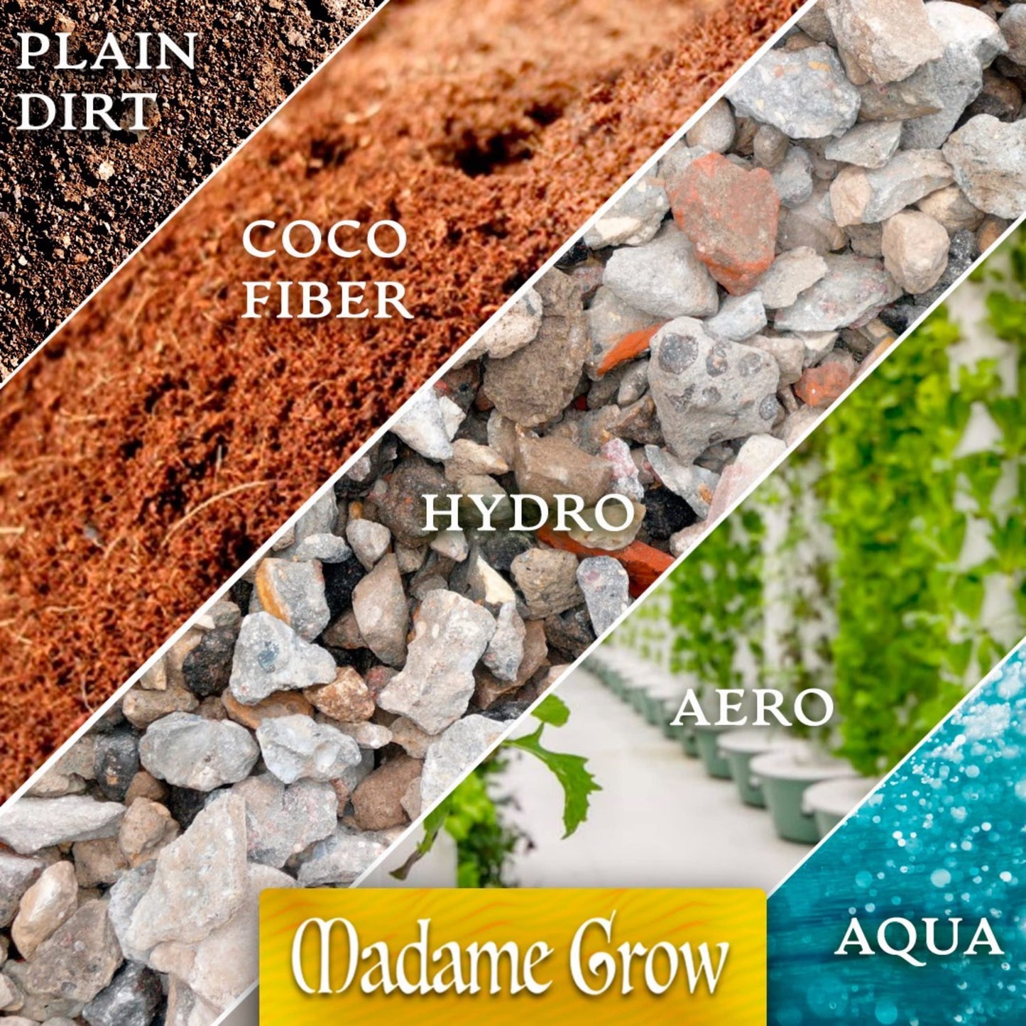 Madame Grow - Organic Fertilizer - Flowering Fertilizer - FLORAISON - JAMAICAN BLOOM - (1L)