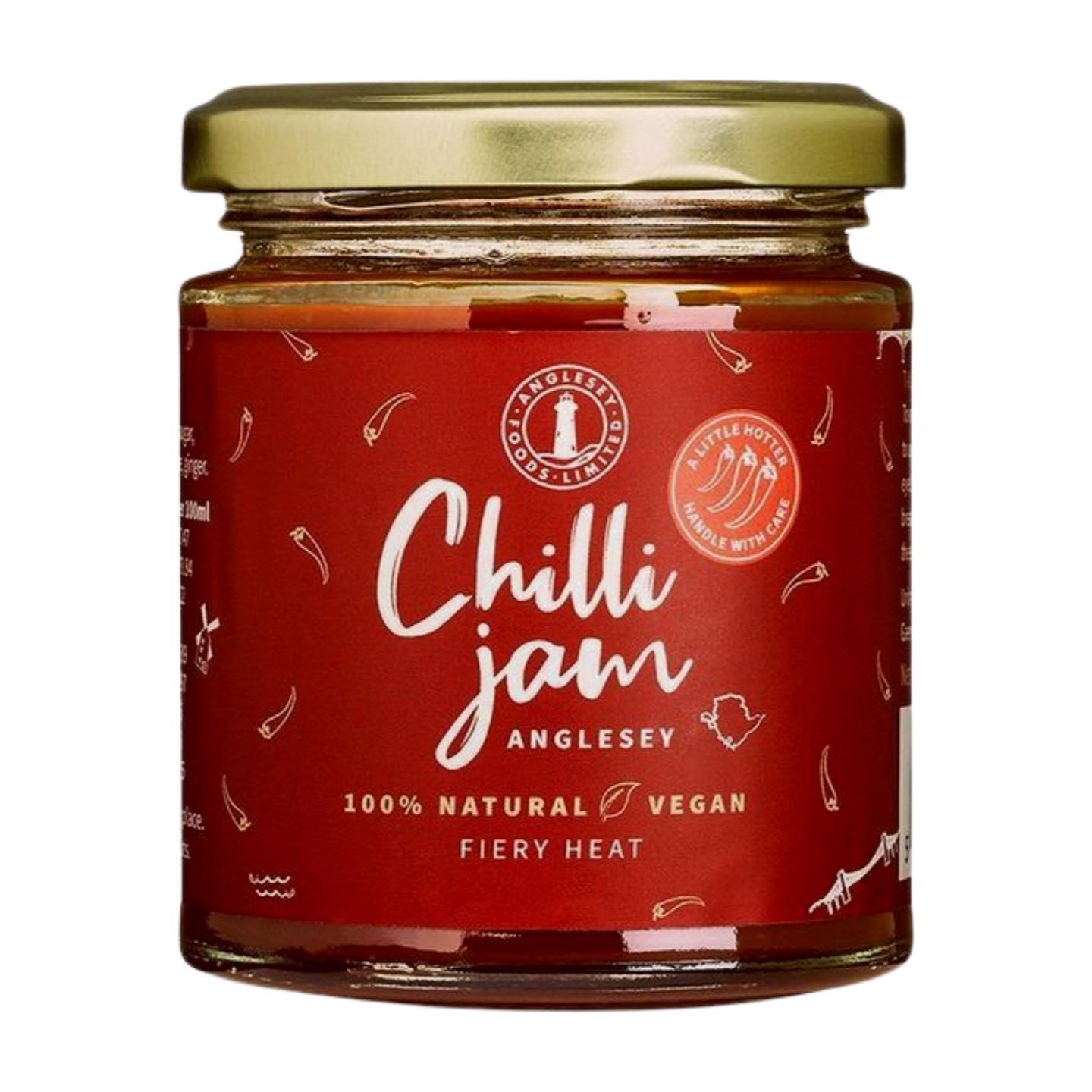 Anglesey Foods Fiery Heat Chilli Jam (174g)