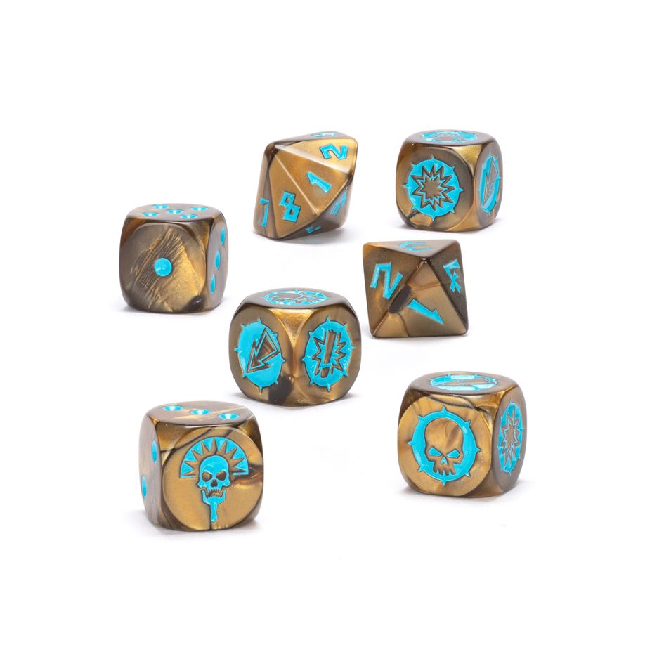 Tomb Kings Team Dice Set