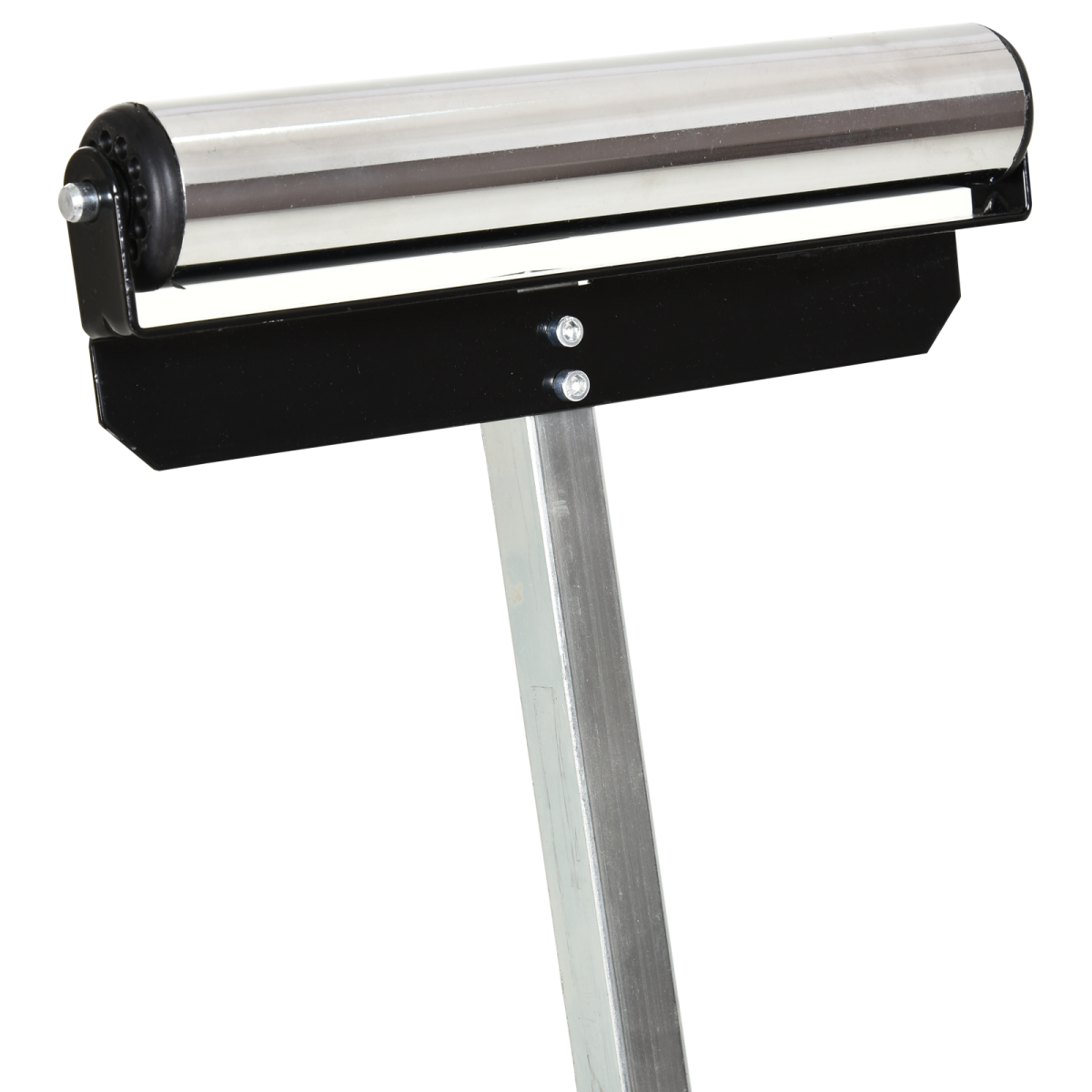 Woodworking Metal Roller Stand Wood Work Rest Adjustable Support HOMCOM
