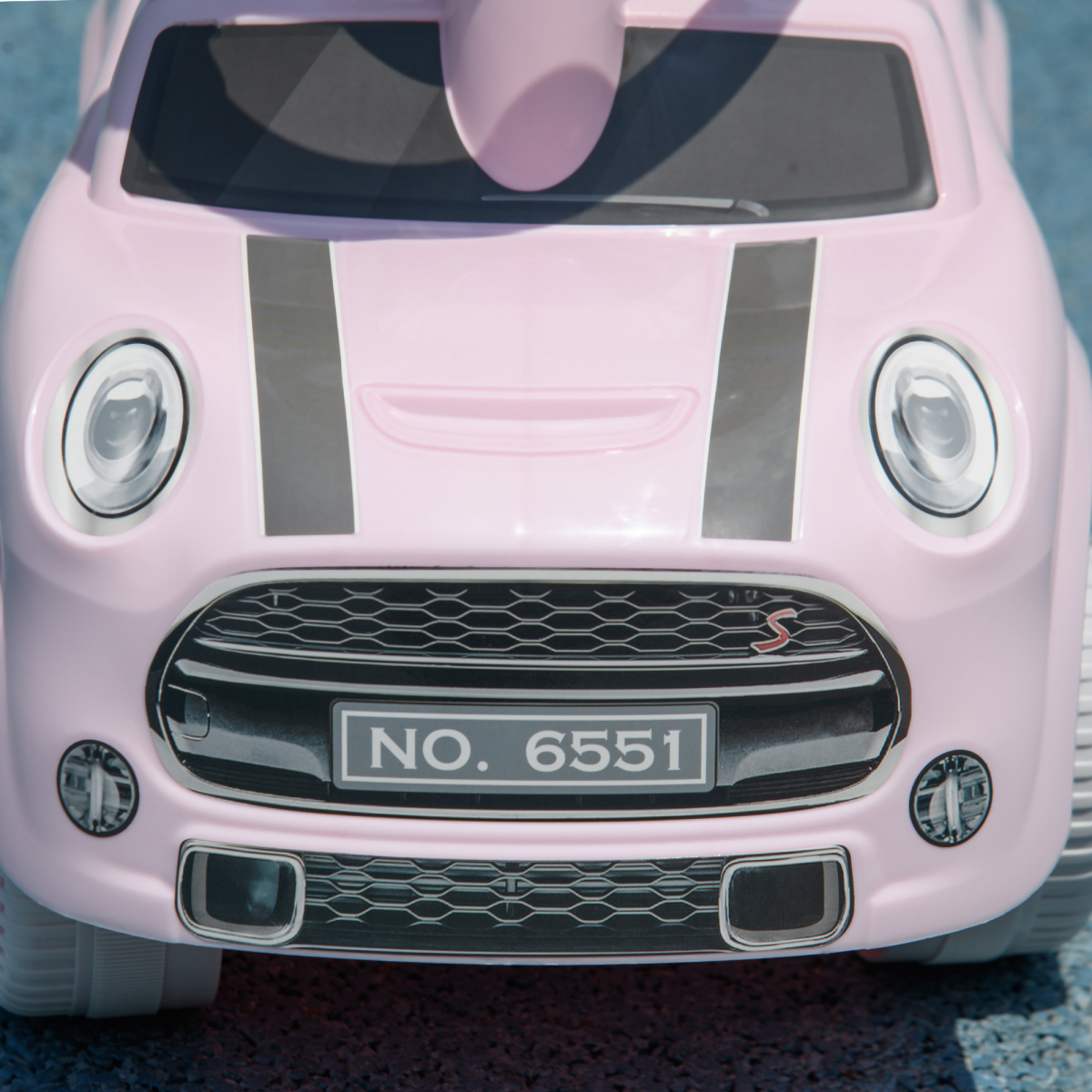 AIYAPLAY Ride On Car Foot To Floor Sliding Car w/ Air Horn - Pink