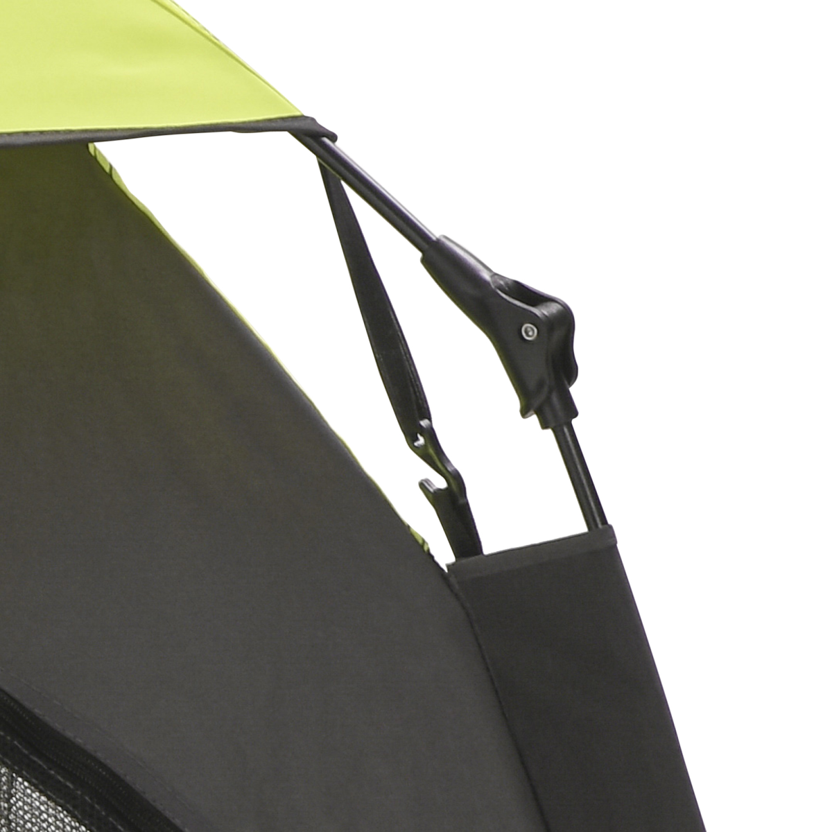 PawHut Foldable Dog Cat Tent with Waterproof Oxford Cloth, Carry Bag, Green