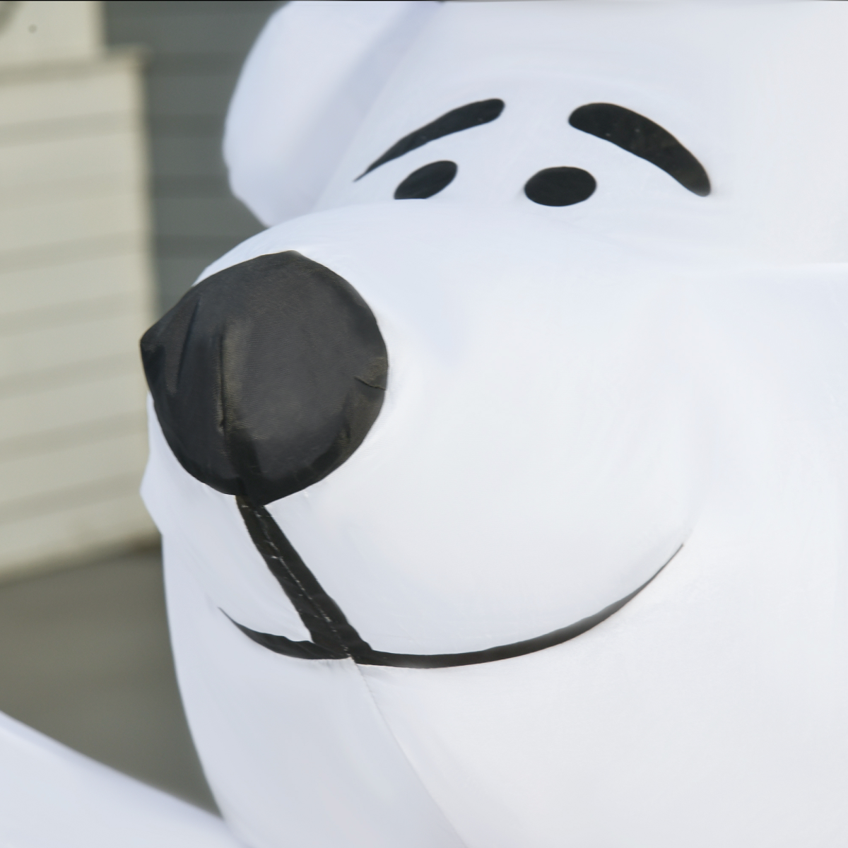 6ft Tall Outdoor Inflatable Bear Airblown Projection Holiday Christmas Lawn