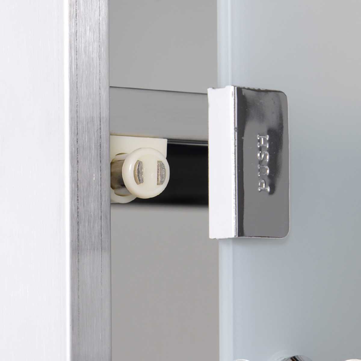Wall Mounted Medicine Cabinet-Silver