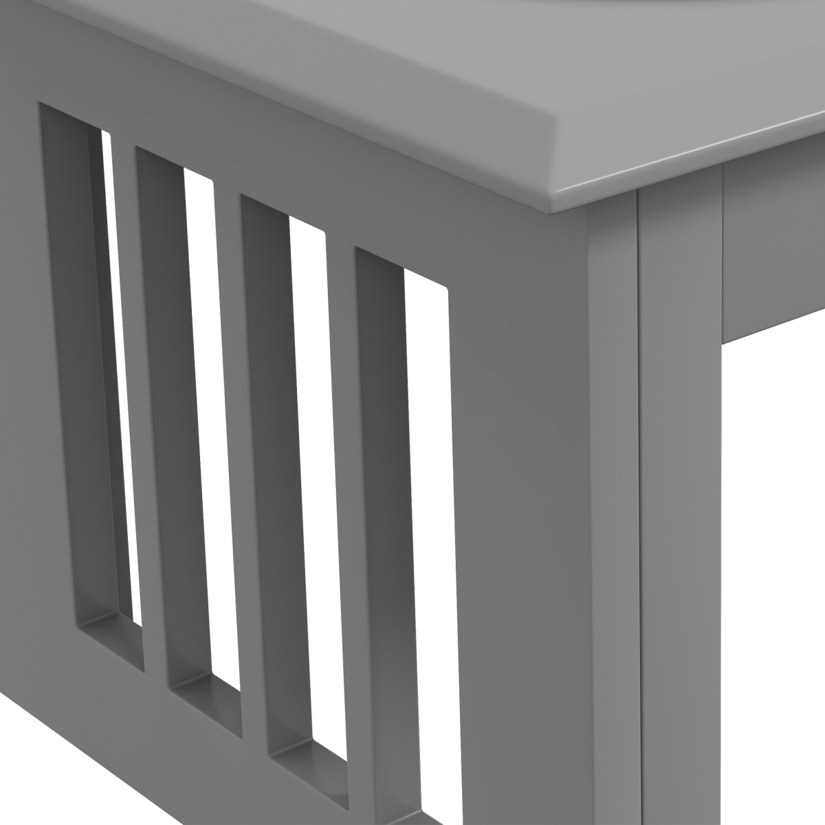 PawHut Raised Dog Bowls Pet Feeder Raised Elevated Stainless Steel Food Grey