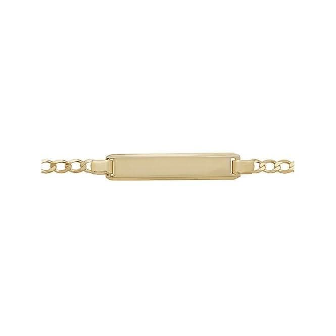 9ct Gold Baby ID Bracelet BR126