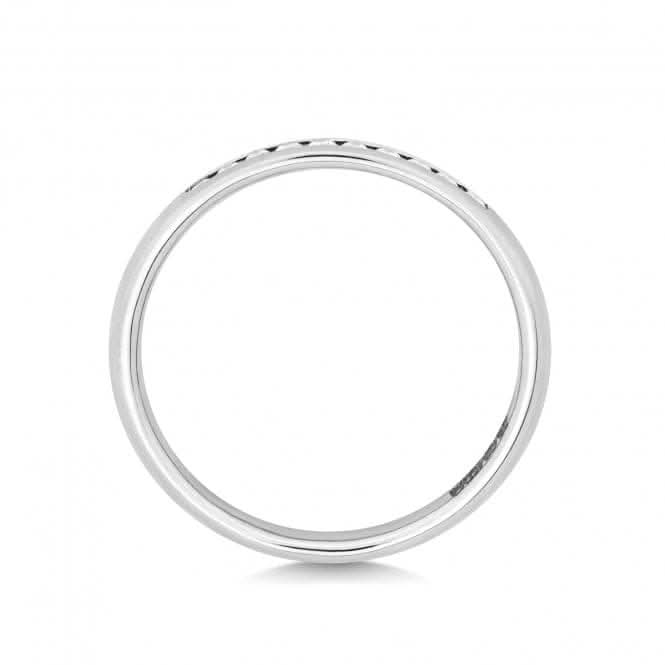 Wedding Band 9ct White Gold Diamond Eternity Ring W215W/I