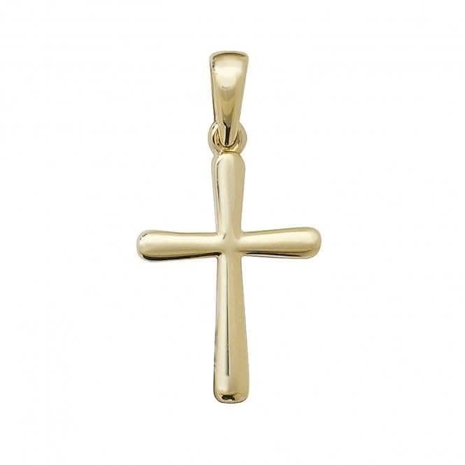 9ct Yellow Gold Cross Pendant PN084