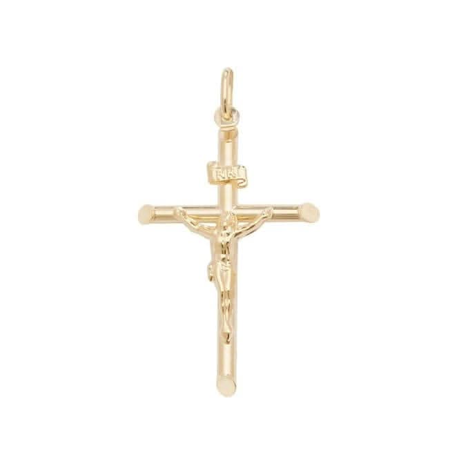 9ct Yellow Gold Crucifix Pendant PN104