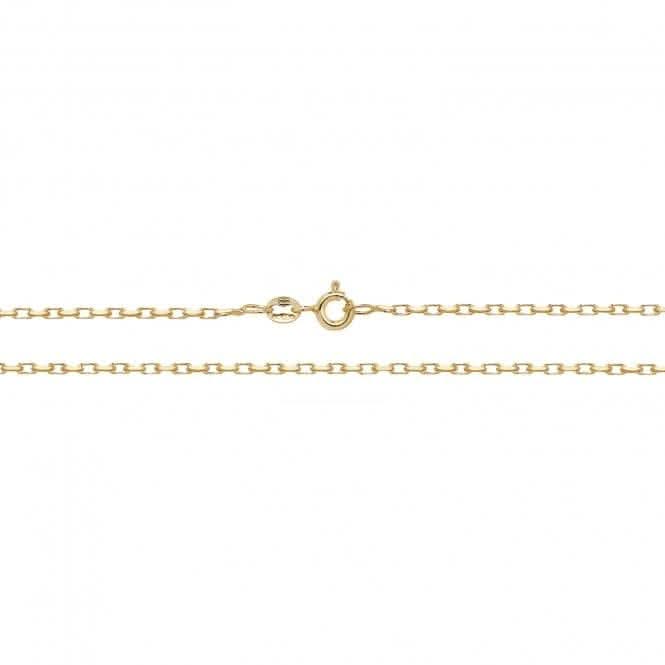9ct Yellow Gold DC Belcher Chain CH123
