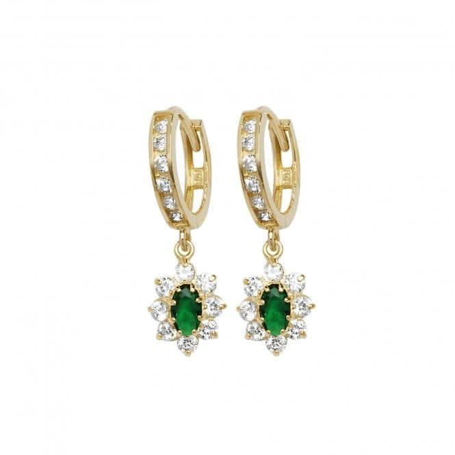 9ct Gold Drop Earrings ER1146E